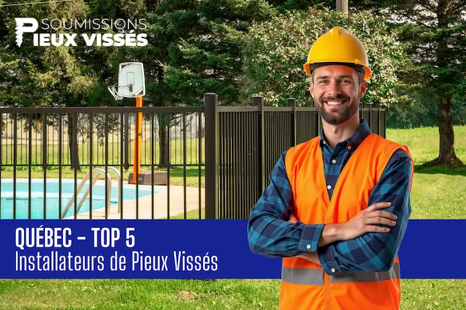 top 5 installateurs pieux visses quebec